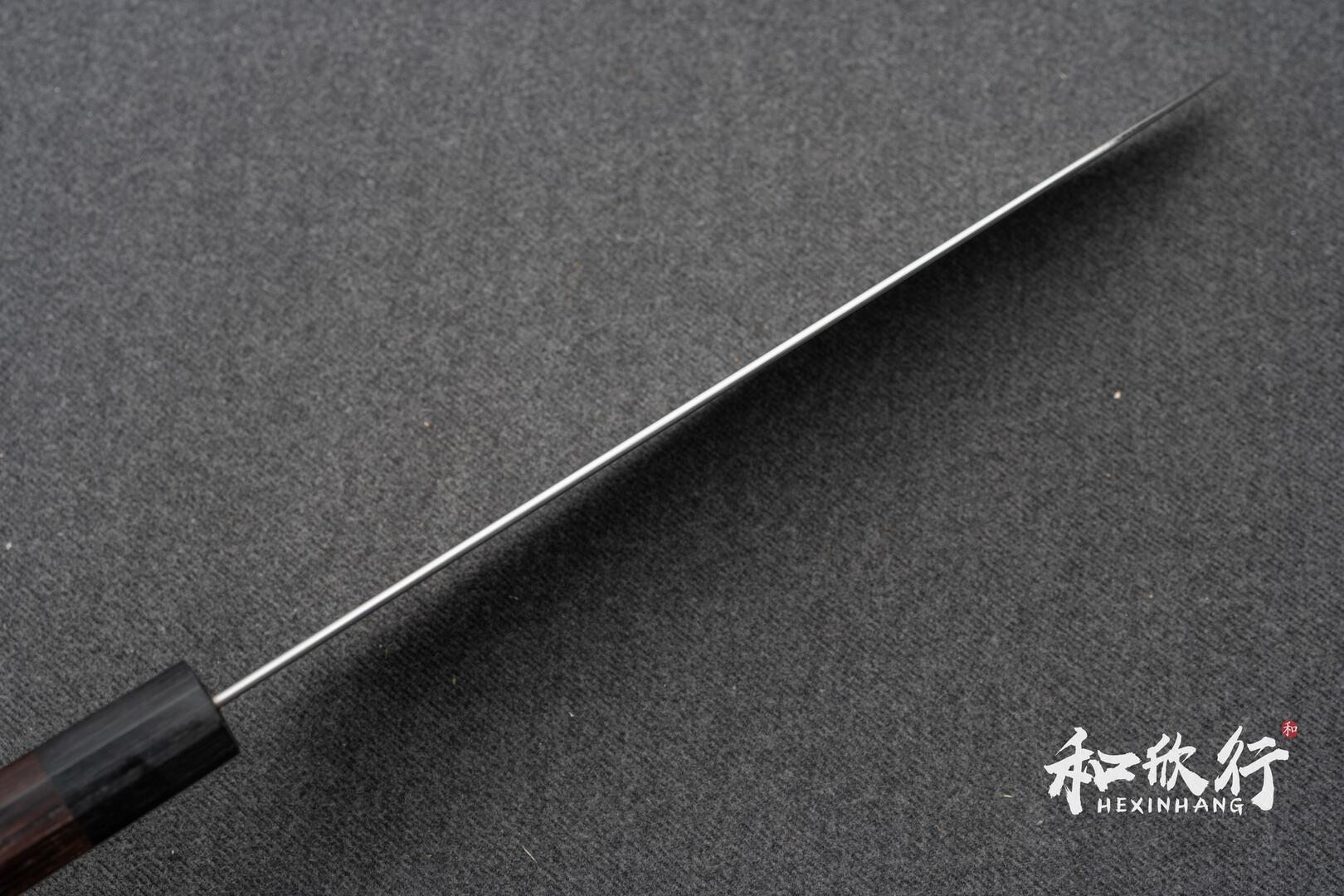 越前打刃物甲鉄柴田崇行Shibata Takayuki 超級青鋼牛刀240mm（附原廠漆鞘）